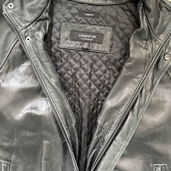 claiborne lambskin jacket